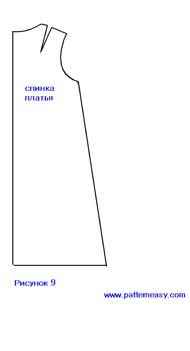 Платье трапеция выкройка. Выкройка платья а силуэта без рукавов. Платье а-силуэта выкройка. Моделирование платья а силуэта.